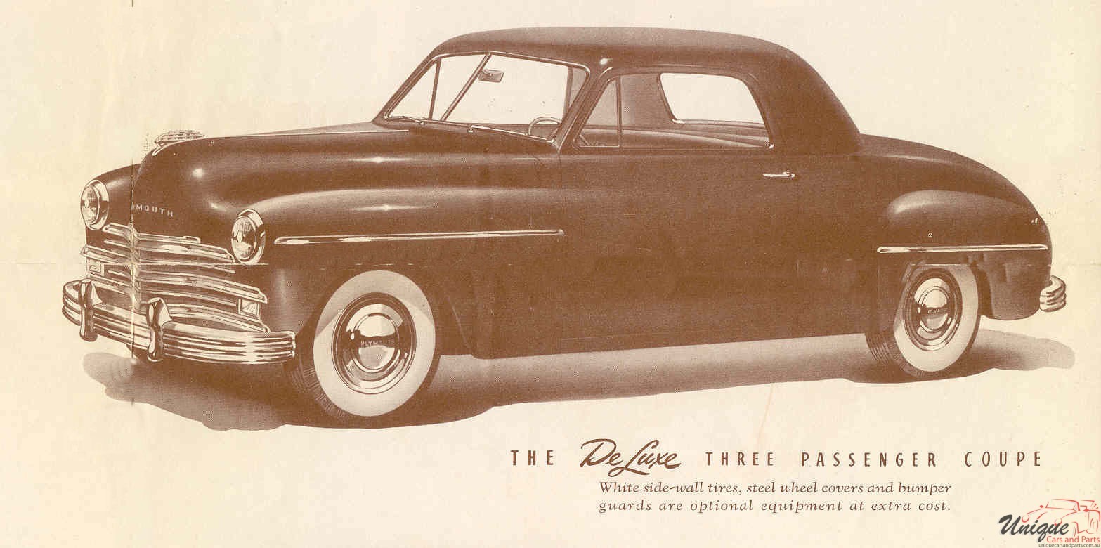 1949 Plymouth Brochure Page 5